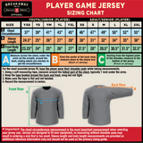 NJ Titans Player Sublimated Jersey - Red - Kit