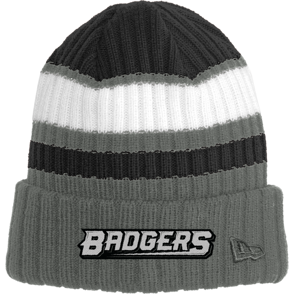 Allegheny Badgers New Era Ribbed Tailgate Beanie